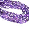 Natural Amethyst Faceted Tumble Nugget Beads Strand Length 7 Inches and Size 11mm to 17mm approx. Pronounced AM-eth-ist, this lovely stone comes in two color variations of Purple and Pink. This gemstones belongs to quartz family. All strands are best quality and hand picked. 
